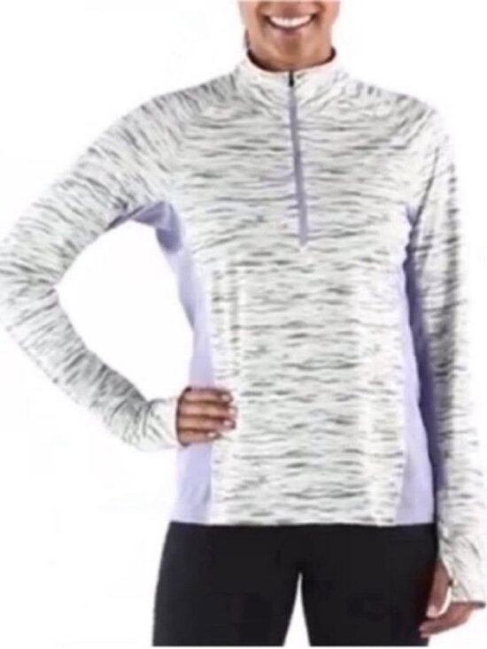 Patagonia Tops - Patagonia Women’s Top All Weather Zip Neck Shirt Pullover Purple New size Small